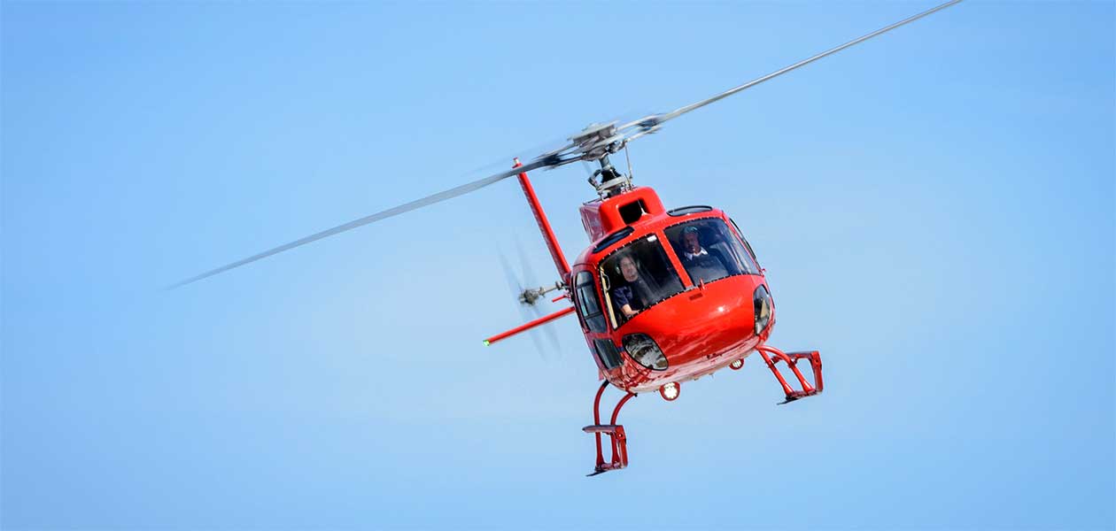 TRAUMERFÜLLUNG - HUBSCHRAUBERFLUG