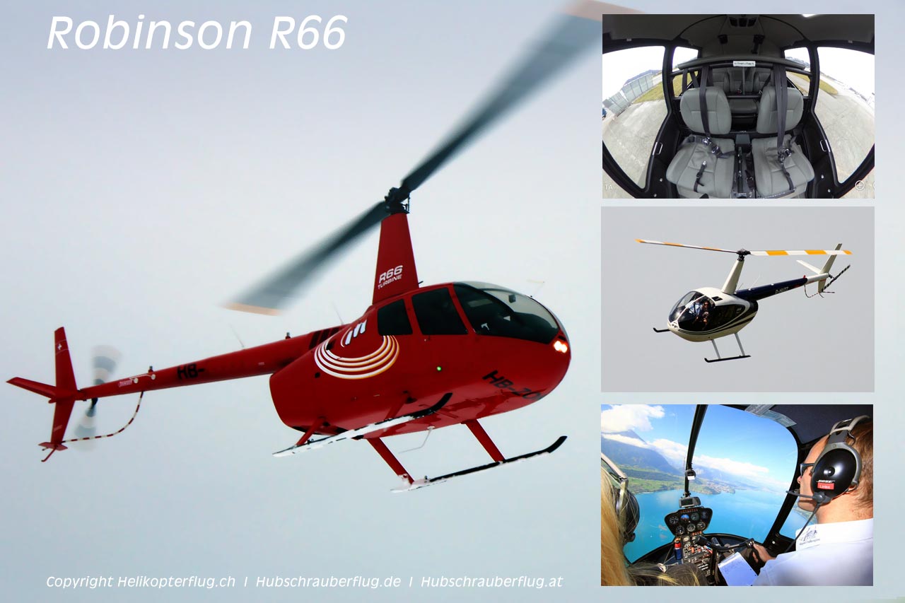 Hubschrauber Robinson R66